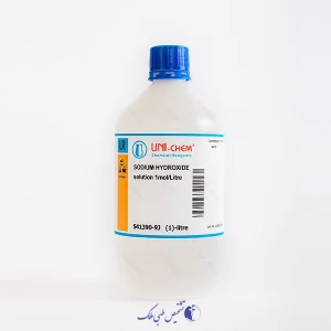 سدیم هیدروکساید محلول 1 نرمال 1 لیتری uni-chem