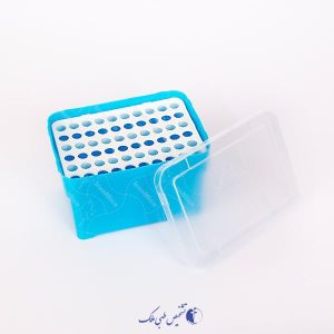 رک سر سمپلر آبی ۶۰ خانه درب دار