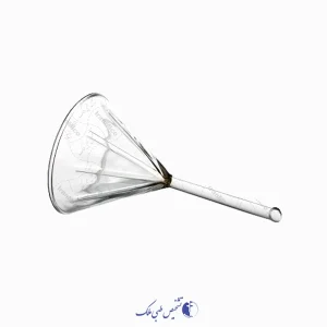 قیف شیشه ای شیاردار چینی