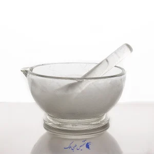 هاون بلوری آزمایشگاهی با دسته