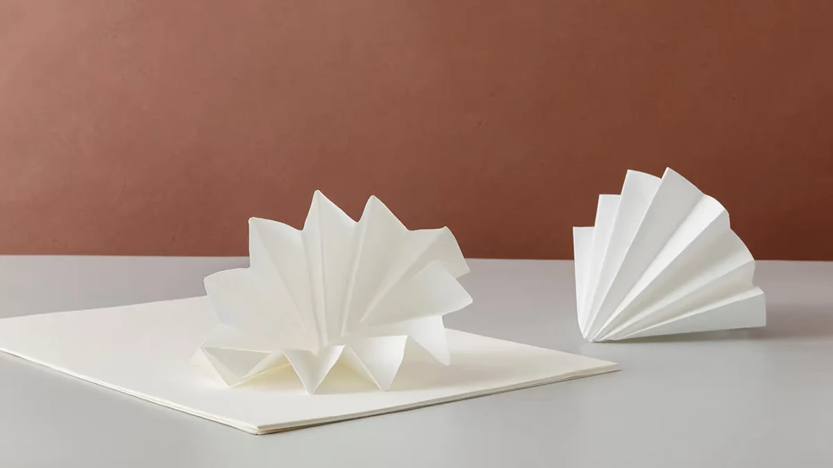 نحوه تا زدن کاغذ صافی آزمایشگاهی